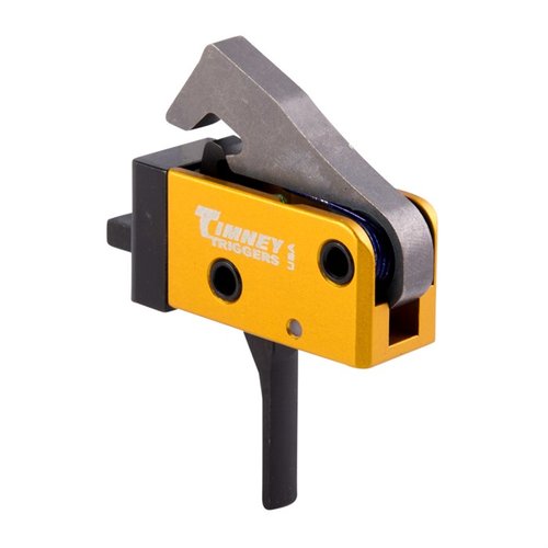 Timney AR PCC Trigger erbjuder enkel installation utan gunsmith, en vikt på 2.5-3 lbs och alternativ för trigger shoe för ökad noggrannhet.