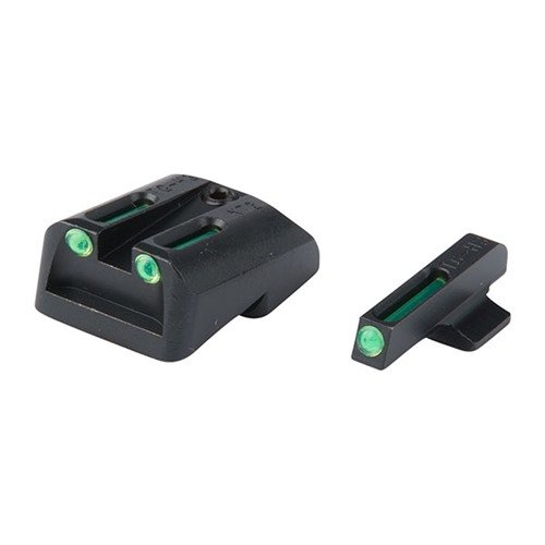 TRUGLO T.F.O. sights kombinerar Tritium och fiberoptik för optimal synlighet i alla ljusförhållanden, med en robust design som passar 1911 Govt 45.