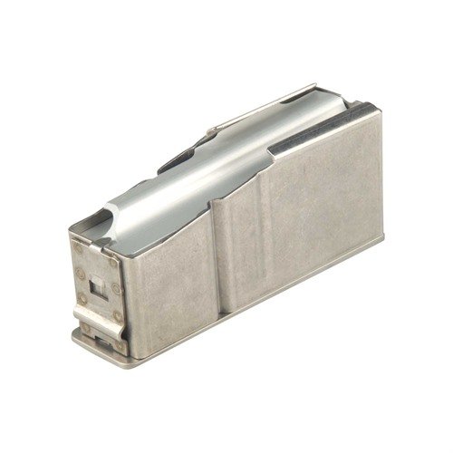 SAKO 85 MAGAZINE för 300 Winchester Magnum, 4 skott, tillverkad av rostfritt stål för hållbarhet och pålitlighet, perfekt för din Sako.