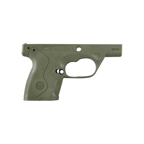 FRAME OD GREEN BU NANO från BERETTA USA är en hållbar och stilren ram som passar Nano, 9mm, vilket ger en perfekt kombination av funktion och estetik.