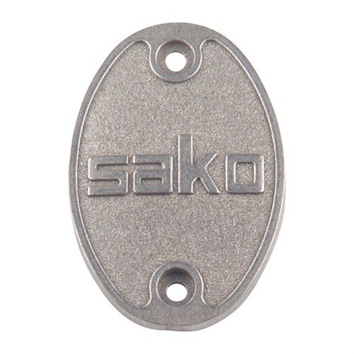 BERETTA SAKO PISTOL GRIP CAP SILVER STEEL ger en elegant och hållbar finish för din Sako-pistol, vilket förbättrar både utseendet och greppet.