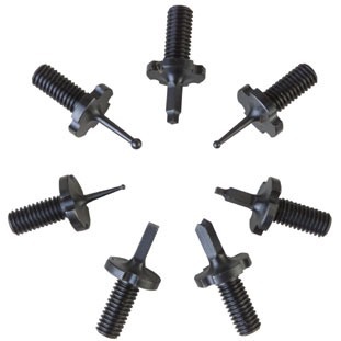 Välj mellan sju A2-stil framsikten för snabb och exakt sikte, perfekt för jakt och målskytte med olika toppar för optimal precision.