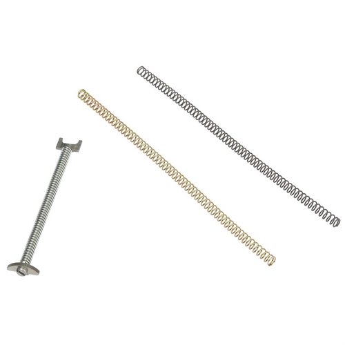 Volquartsen VS3 Recoil Rod Spring & Assembly Kit erbjuder färgkodade fjädrar för att enkelt matcha fjädervikten med din ammunition och är lätt att installera.