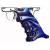 VOLQUARTSEN Ruger MKIV Laminated Wood Grips, RH, Blue