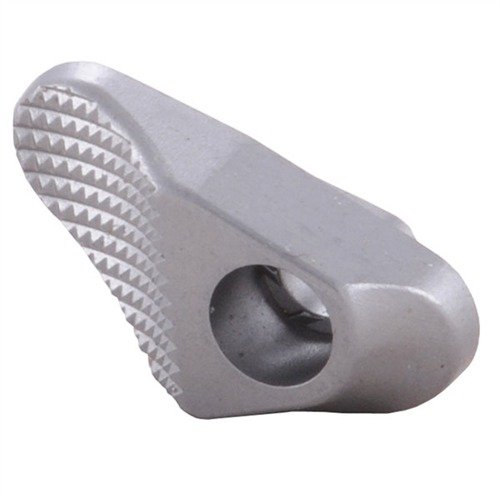 Den nya stilen av thumbpiece i rostfritt stål passar S&W K-ramar och förbättrar greppet och kontrollen för en bättre skytteupplevelse.