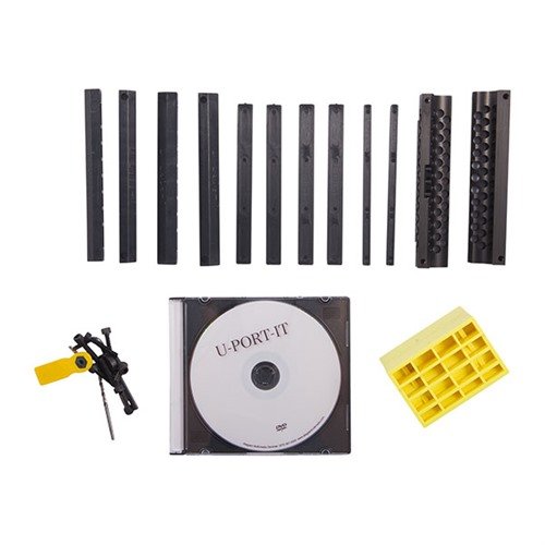 Med BARREL PORTING JIG #2 kan du enkelt och exakt borra recoil-reducerande portar i din shotgun med en handdrill, anpassad för alla piptyper.