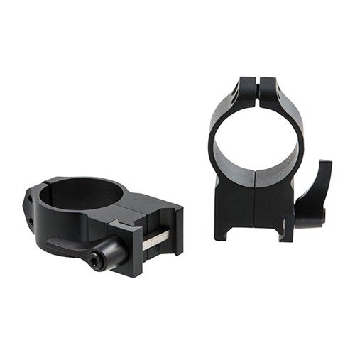 MAXIMA Quick Detach Rings erbjuder en hållbar och mångsidig lösning med justerbara spakar, perfekt för Weaver-baser och bibehåller nollan vid avmontering.