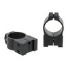 WARNE MFG. COMPANY 1" HIGH MATTE BLACK TIKKA RINGS