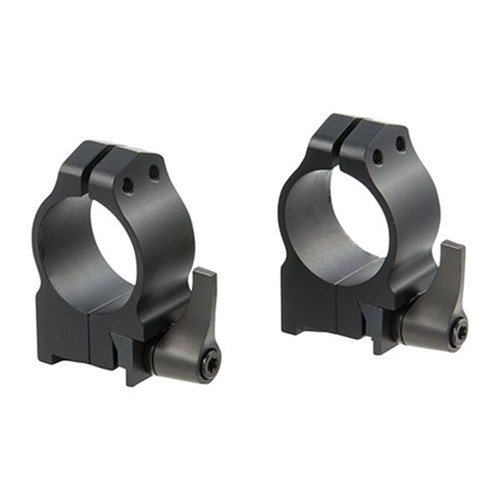 MAXIMA Grooved Receiver QD-ringar erbjuder snabb avtagning av optik utan förlust av nollställning, perfekt anpassade för Ruger-modeller som #1, Mini-14 och Blackhawk.