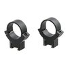 WARNE MFG. COMPANY 1" HIGH (1.025") DOVETAIL RINGS, BLACK