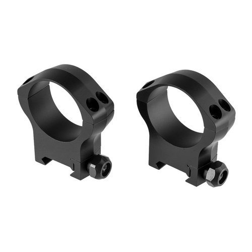 Warne 35mm Mountain Tech Rings är lätta, starka och korrosionsbeständiga, perfekta för att montera 35mm kikarsikten på Picatinny eller Weaver-skenor.