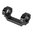 WARNE MFG. COMPANY 34MM ULTRA HIGH (1.39") 0 MOA MOUNT, BLACK