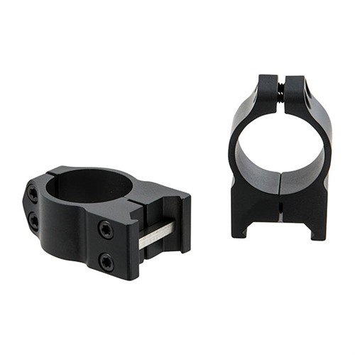 Maxima Fixed Rings erbjuder en stark och hållbar montering med 4 T-15 Torx skruvar, bred klämband och ett effektivt recoil control key för optimal stabilitet.