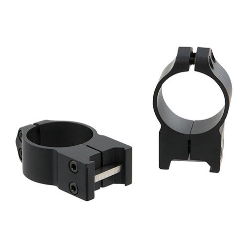 Maxima Fixed Rings erbjuder en extremt hållbar och säker montering med 4 skruvar, bred klämma och en unik recoil key för att motstå kraftig rekyl.