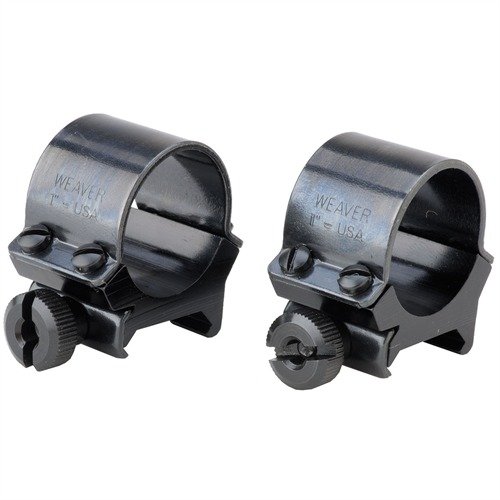 SURE-GRIP RINGS ger högstyrkeklämkraft med stålkappar och fyra skruvar för säker montering av kikarsikten och exakt återställning till noll.