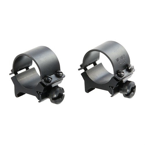 SURE-GRIP RINGS ger hög styrka med 4-skruvs klämkraft, säkerställer att retikeln förblir rak och möjliggör enkel installation och återställning av sikte.