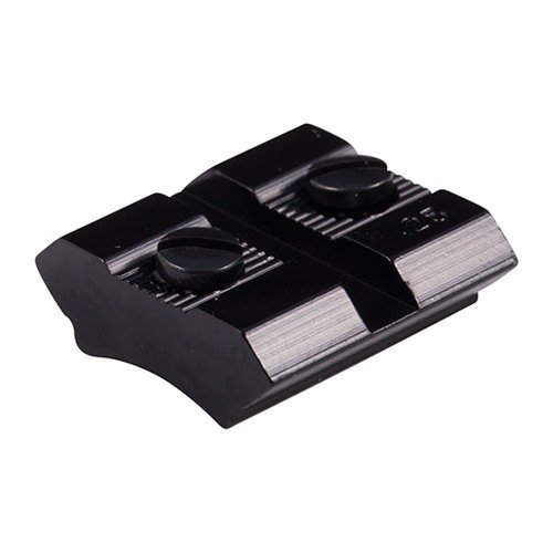 Lätta aluminiumbaser passar ett brett utbud av moderna och äldre gevär, hagelgevär och långdistanshandkanoner. Beställ fram- och bakbas för optimal prestanda.