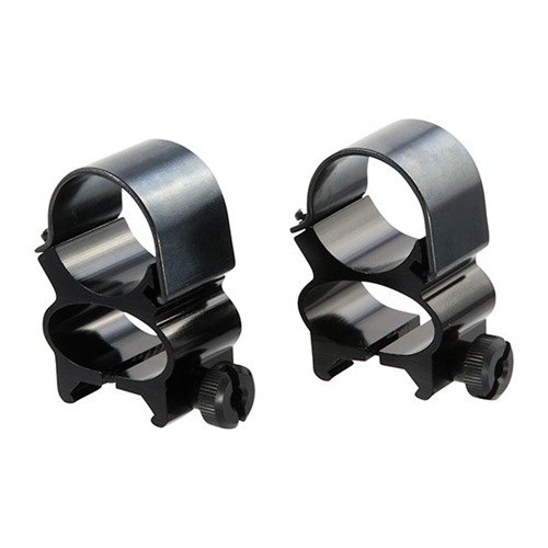 SEE-THRU MOUNT RINGS i satinblå finish ger extra ögonavstånd och passar perfekt för både järn sikt och kikarsikten på Weaver Top Mount Bases.