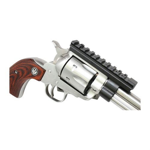 NO DRILL & TAP scope mount för RUGER® Super Blackhawk erbjuder enkel installation utan borrning, robust konstruktion och låg vikt för pålitlig prestanda.