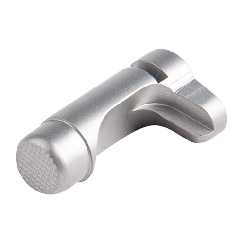 Uppgradera din 1911 med Wilson Combats Bullet Proof Concealment Magazine Release, CNC-maskinerad i härdat rostfritt stål för snabb och smidig funktion.