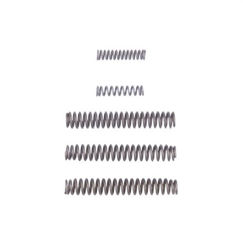 Förbättra din Ruger GP100 med #246 Wilson Combat fjädersats för ökad pålitlighet och funktion. Högkvalitativa fjädrar för optimal prestanda.