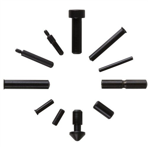 Högkvalitativa ersättningspinnar för 1911 Auto i ett praktiskt och kostnadseffektivt paket, innehållande elva nödvändiga pinnar för reparation och återuppbyggnad.