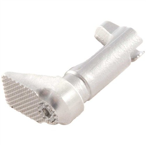 Den överdimensionerade magazine release från Wilson Combat möjliggör snabbare magbyten med mindre handrörelse, perfekt för skyttar med mindre händer.