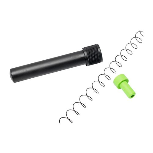 Taktisk 2-shot förlängning för Remington 870, ökar kapaciteten till 6 skott, inkluderar extra kraftig fjäder och högsynlig följeslagare för pålitlig matning.