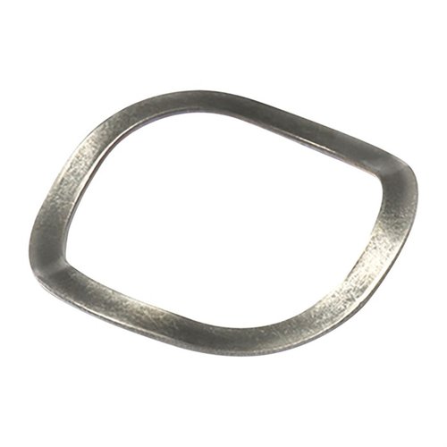 Den här wave washer i härdat fjäderstål gör det möjligt att installera ny modell av Remington 870 förendeträ på äldre hagelgevär utan borrning.