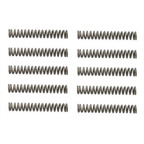Fem vikter av reducerade kraftfjädrar möjliggör exakt justering av avtryck på alla S&W revolvrar, perfekt för en förbättrad avtryckskänsla.