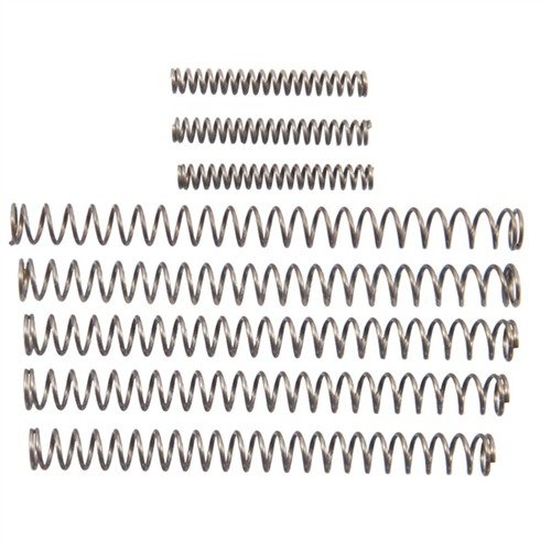 SMITH & WESSON M&P recoil springs erbjuder anpassningsbara viktalternativ för att optimera prestanda och minska rekyl, perfekt för tävlingar och pålitlighet.