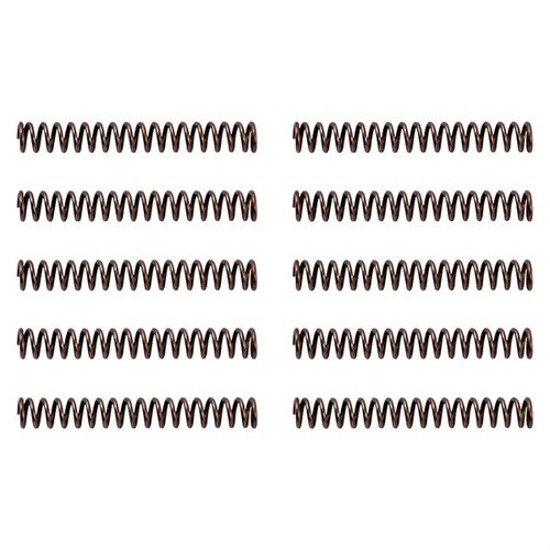 Fem vikter av reducerade kraftfjädrar möjliggör exakt justering av avtryck i alla S&W revolvrar, perfekt för en förbättrad avtrycksfunktion.