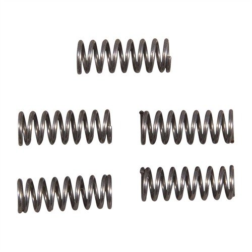 Genuine Mil-spec AR-15/M16 BOLT CATCH SPRING, tillverkad av stål eller rostfritt stål, perfekt för att ersätta slitna eller förlorade delar. 5 per förpackning.