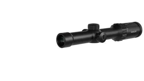 KAHLES K16i 1-6x24 erbjuder äkta 1× förstoring, brett synfält, låg vikt och belyst riktmedel, perfekt för dynamiskt sportskytte och snabba målväxlingar.