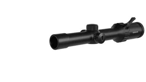 KAHLES K18i 1-8x24 erbjuder äkta 1× förstoring, ett brett synfält och intuitiv hantering, perfekt för dynamiskt sportskytte och snabba målväxlingar.